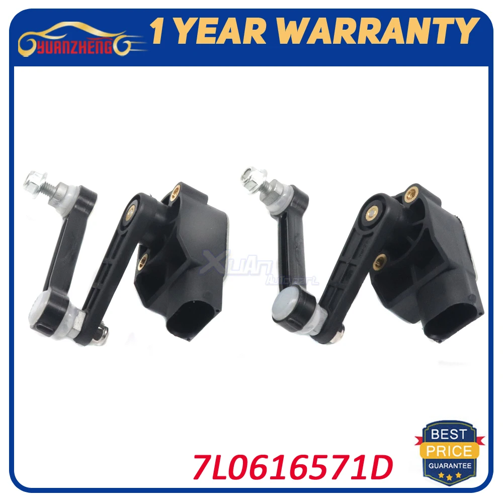 Датчик уровня передней правой фары 7L0616571D 7L0616571B для Volkswagen Audi Q5 Q7 VW Touareg Cayenne 04-15, 2 шт.
Датчик уровня передней правой фары 7L0616571D 7L0616571B для Volkswagen Audi Q5 Q7 VW Touareg Cayenne 04-15, 2 шт.