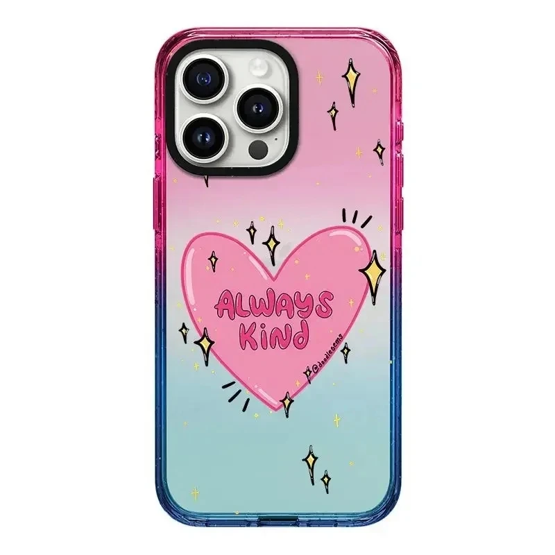 Cartoon Heart 2.0 Acrylic Colorful Border Phone Case Cover for iPhone 11 12 13 14 15 Pro Max Case
Cartoon Heart 2.0 Acrylic Colorful Border Phone Case Cover for iPhone 11 12 13 14 15 Pro Max Case