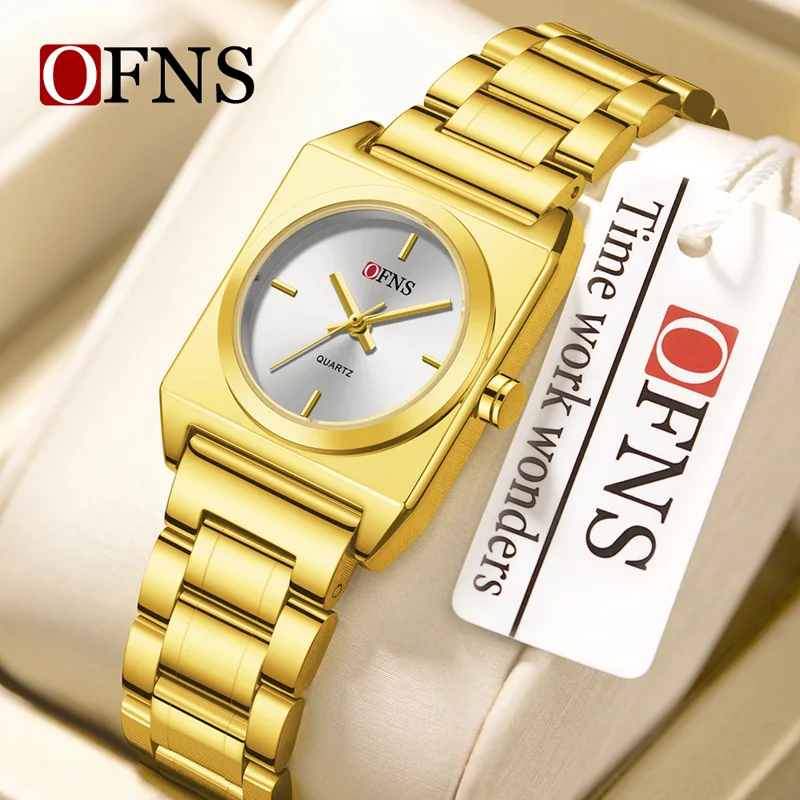 OFNS2025 1610Luxury Business Leisure Simple Women's Watch Luxury Elegant Fashion Stainless Steel Buckle Waterproof Quartz Watch
OFNS2025 1610Luxury Business Leisure Simple Women's Watch Luxury Elegant Fashion Stainless Steel Buckle Waterproof Quartz Watch