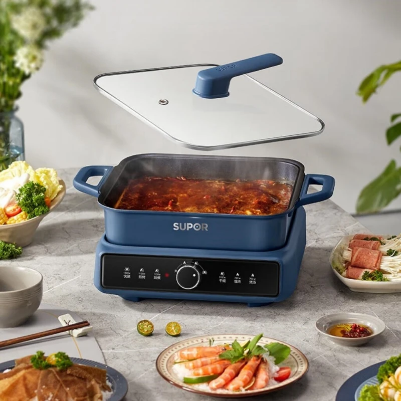 220V Electric Hot Pot Multi-Purpose Cooker 6L Split Type Household Electric Hot Pot 1800W Multifunctional Electric Pot
220V Electric Hot Pot Multi-Purpose Cooker 6L Split Type Household Electric Hot Pot 1800W Multifunctional Electric Pot