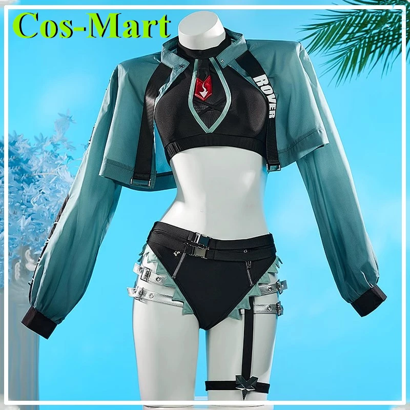 Cos-Mart Game Zenless Zone Zero Jane Doe Cosplay Costume Swimwear Summer Beach Sunscreen Gauze Dress Women Role Play Clothing
Cos-Mart Game Zenless Zone Zero Jane Doe Cosplay Costume Swimwear Summer Beach Sunscreen Gauze Dress Women Role Play Clothing
