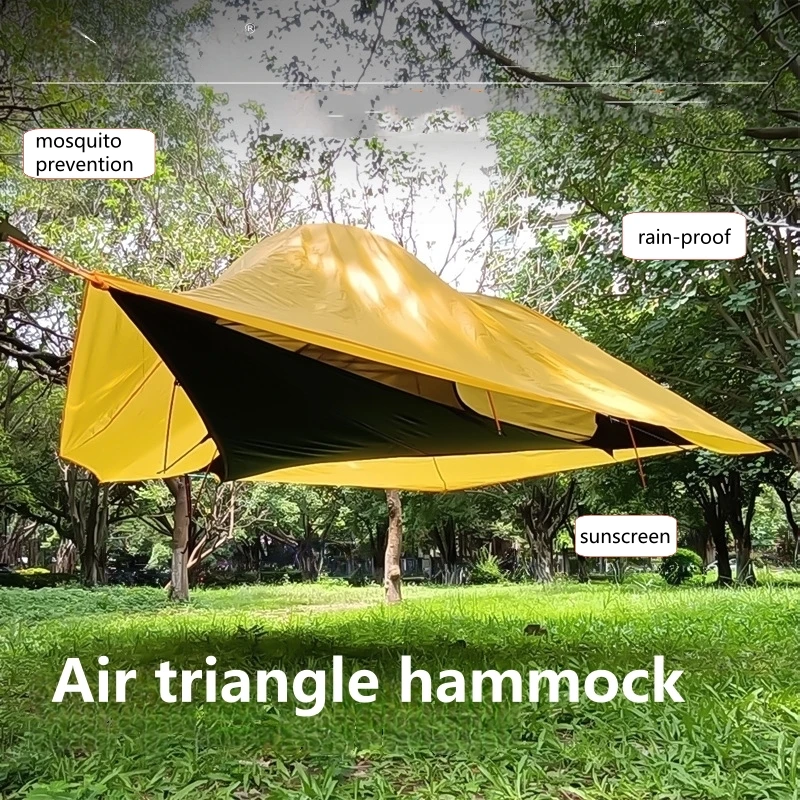 Portable Triangle Hammock Tents Outdoor Suspended Rainproof And Mosquito Proof Camping Tent Waterproof Sleeping Hammocks
Portable Triangle Hammock Tents Outdoor Suspended Rainproof And Mosquito Proof Camping Tent Waterproof Sleeping Hammocks
