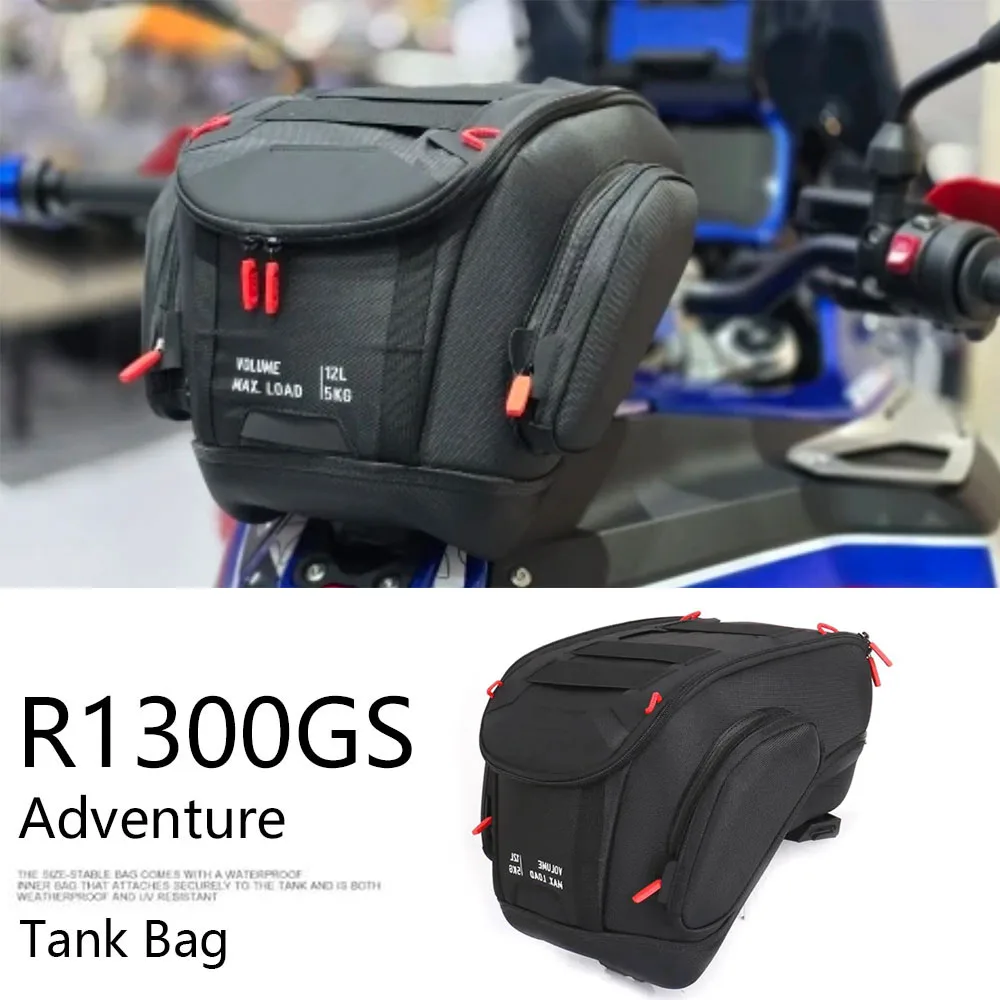 Motorcycle 12L Tank Bag Luggage Waterproof Backpack Quick Lock Kit Black For BMW R1300GS ADV R 1300 GS Adventure 2024 2025
Motorcycle 12L Tank Bag Luggage Waterproof Backpack Quick Lock Kit Black For BMW R1300GS ADV R 1300 GS Adventure 2024 2025