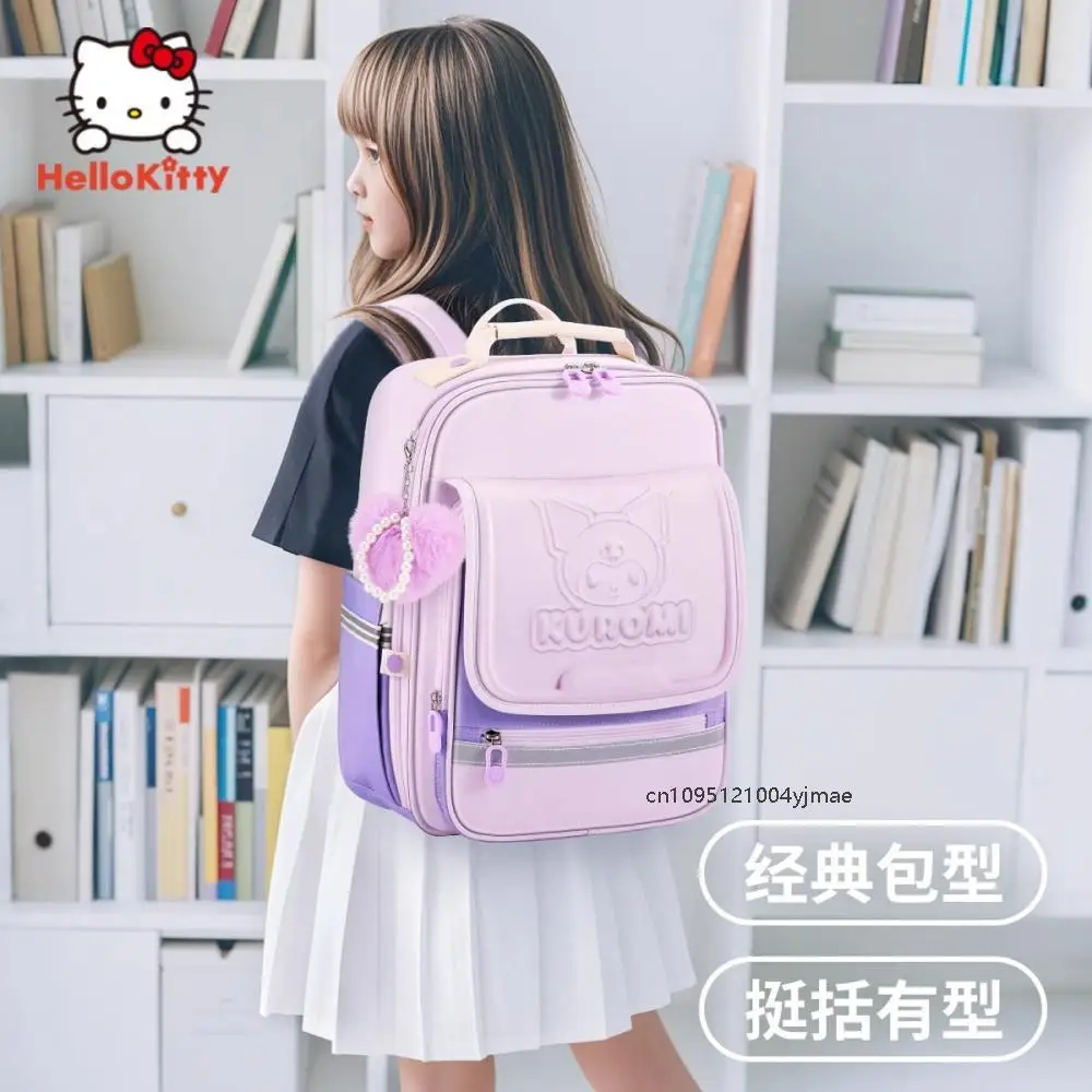 Sanrio Melody Kuromi Primary Student Grade1-4 Backpack Girl Cartoon Schoolbag Schoolgirl School Bag Pupil Girls Kid Cute Gift
Sanrio Melody Kuromi Primary Student Grade1-4 Backpack Girl Cartoon Schoolbag Schoolgirl School Bag Pupil Girls Kid Cute Gift