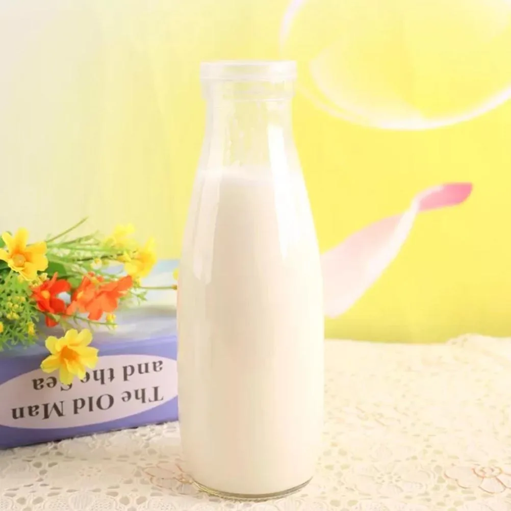 5Pcs 500ml Glass Bottle Multiuse Milk Container Safe Flat Base Reusable Straws Included Milk Glass Bottle Container
5Pcs 500ml Glass Bottle Multiuse Milk Container Safe Flat Base Reusable Straws Included Milk Glass Bottle Container