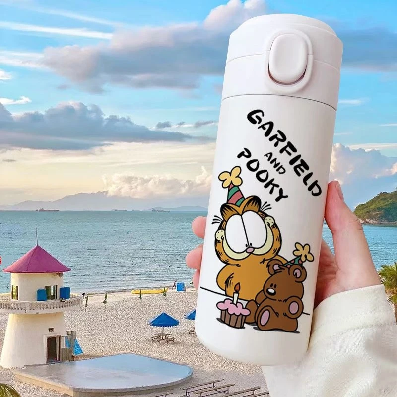 Garfield cartoon cute thermal cup kawaii student office home portable car water cup coffee cup anime merchandise wholesale
Garfield cartoon cute thermal cup kawaii student office home portable car water cup coffee cup anime merchandise wholesale