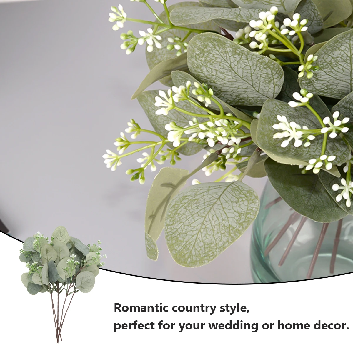 6 pcs Premium Eucalyptus Leaves H Desktop Decorations made Decorative Plants Home Decor Indoor Outdoor Wedding Room
6 pcs Premium Eucalyptus Leaves H Desktop Decorations made Decorative Plants Home Decor Indoor Outdoor Wedding Room