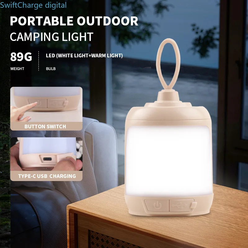 Mini Outdoor Camping Light Atmosphere Light USB Charging LED Ultra Bright Lighting Tent Light Portable Desk Lamp
Mini Outdoor Camping Light Atmosphere Light USB Charging LED Ultra Bright Lighting Tent Light Portable Desk Lamp