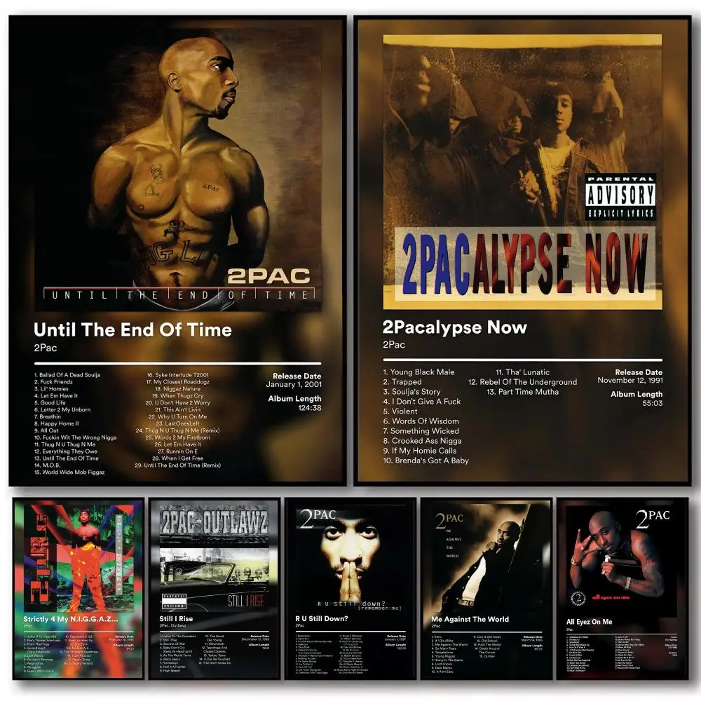 Rapper Music Pop Album T-Tupac Poster Decorative Stickers Wall Art Mural Photo Design for Home Living Room Hallway Decoration
Rapper Music Pop Album T-Tupac Poster Decorative Stickers Wall Art Mural Photo Design for Home Living Room Hallway Decoration