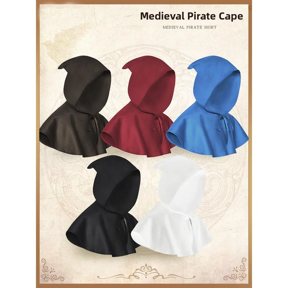 Halloween Death Robe Medieval Adult Short Hooded Cloak Cosplay Costume Men Women Witch Ghost Clothes Unisex Vintage Style
Halloween Death Robe Medieval Adult Short Hooded Cloak Cosplay Costume Men Women Witch Ghost Clothes Unisex Vintage Style