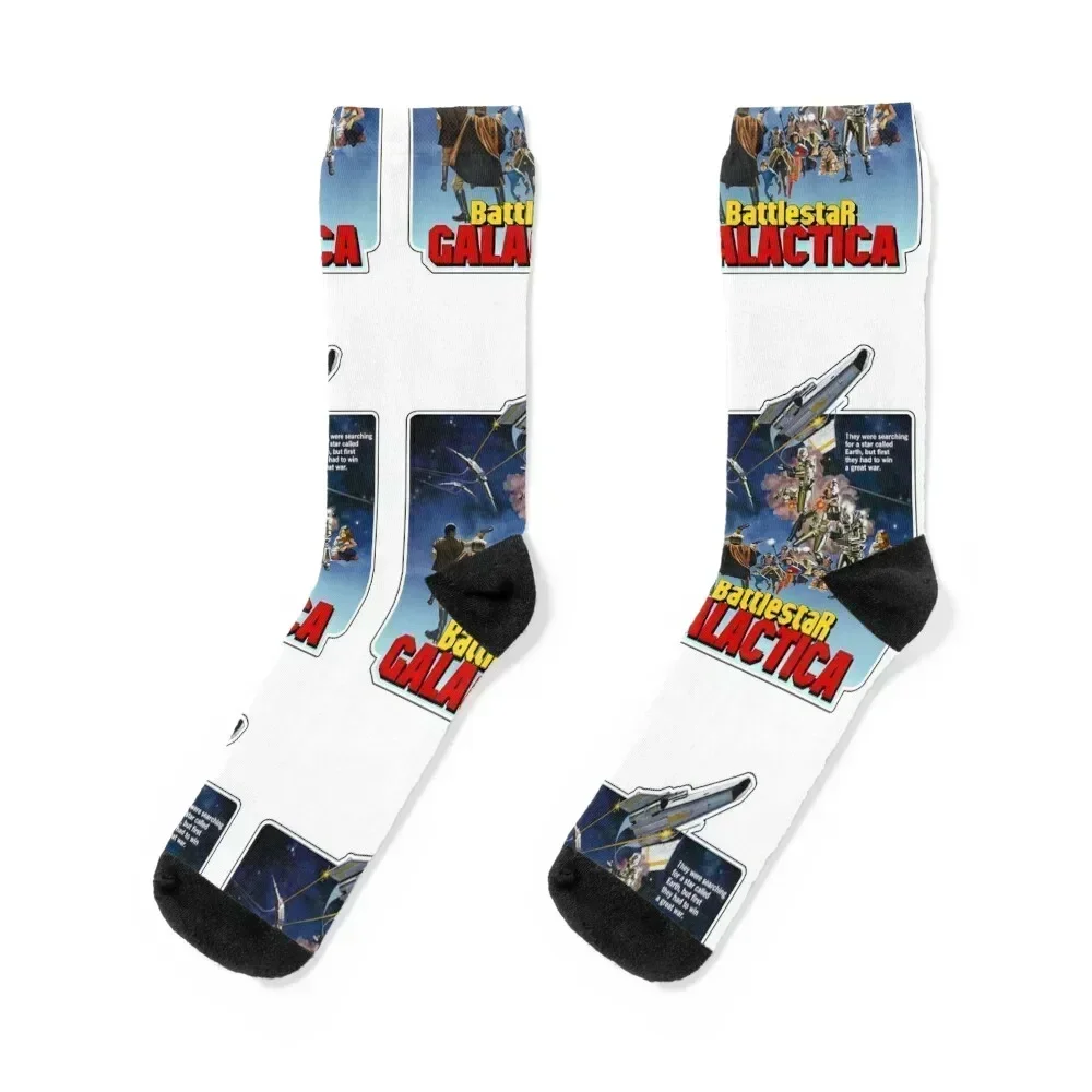 Vintage 1978 Universal Studios Battlestar Socks Toe sports soccer anti-slip gifts sport Socks Girl Men's
Vintage 1978 Universal Studios Battlestar Socks Toe sports soccer anti-slip gifts sport Socks Girl Men's