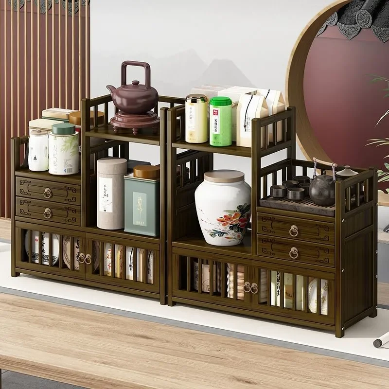 Desktop Small Antique Tea Cup Rack Teapot Display Rack Solid Wooden Duobao Ge Tea Rack Tea Set Decoration Storage Shelf ZE227
Desktop Small Antique Tea Cup Rack Teapot Display Rack Solid Wooden Duobao Ge Tea Rack Tea Set Decoration Storage Shelf ZE227