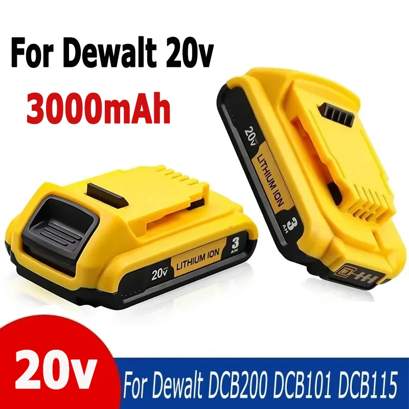 Сменный литий-ионный аккумулятор 20 в 3 Ач DCB203 для DeWalt 18 в 20 вольт, литий-ионные батареи макс. DCB206 DCB205 DCB204 dcb200электроинструменты
Сменный литий-ионный аккумулятор 20 в 3 Ач DCB203 для DeWalt 18 в 20 вольт, литий-ионные батареи макс. DCB206 DCB205 DCB204 dcb200электроинструменты