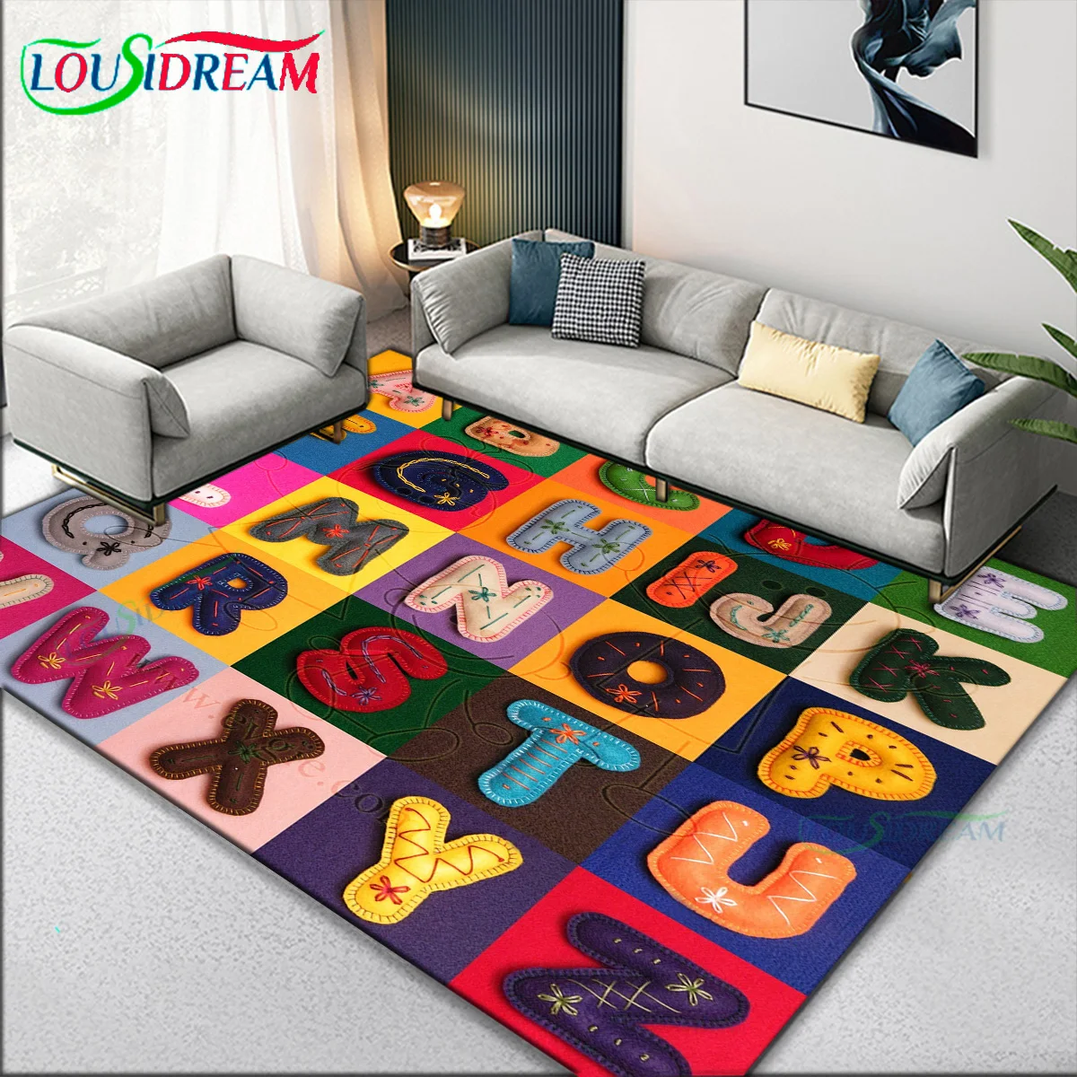 Children's Room Choice Carpet Rug Cartoon Learning Mat Baby Early Education Carpets Kawaii Room Decor Floor Carpet Non-slip Mat
Children's Room Choice Carpet Rug Cartoon Learning Mat Baby Early Education Carpets Kawaii Room Decor Floor Carpet Non-slip Mat