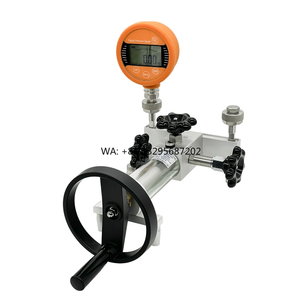 Portable Hydraulic Calibrator Pump Manual Hydraulic Water Oil Pressure Comparator Calibration Pneumatic Pressure Testing Pumps
Portable Hydraulic Calibrator Pump Manual Hydraulic Water Oil Pressure Comparator Calibration Pneumatic Pressure Testing Pumps