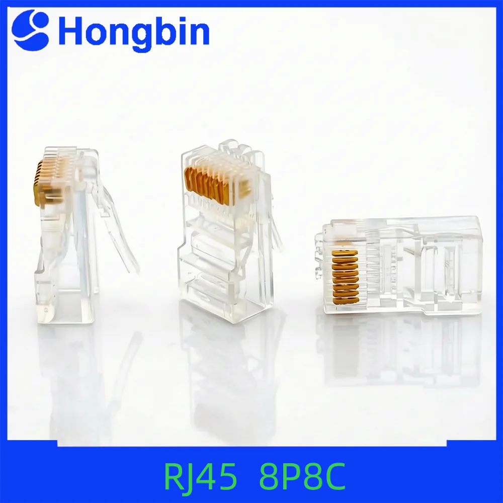 20/50/100PCS RJ45 Ethernet Connector Cables Module Plug Network RJ-45 Lan Crystal Heads Cat5 Cat5e Gold Plated Network Cable
20/50/100PCS RJ45 Ethernet Connector Cables Module Plug Network RJ-45 Lan Crystal Heads Cat5 Cat5e Gold Plated Network Cable