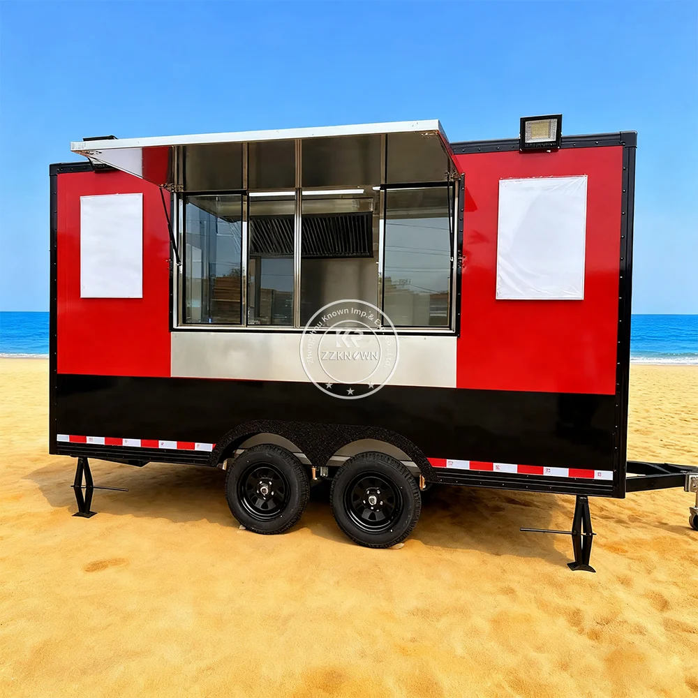Modern Fully Equipped Kitchen Trailer Pizza Coffee Ice Cream BBQ Crepes Food Trailer Portable Food Truck With Full Kitchen
Modern Fully Equipped Kitchen Trailer Pizza Coffee Ice Cream BBQ Crepes Food Trailer Portable Food Truck With Full Kitchen
