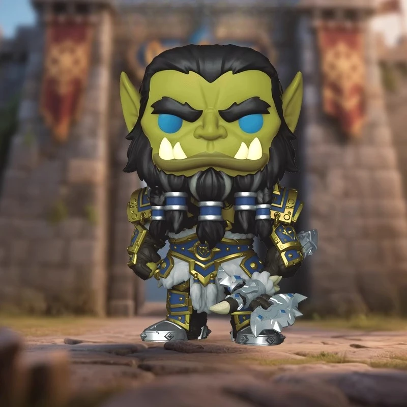 Genuine Edition FUNKO POP《World of Warcraft》 Thrall Go'el Anime Action Desktop Decoration Ornament Model Toys Collectible Model
Genuine Edition FUNKO POP《World of Warcraft》 Thrall Go'el Anime Action Desktop Decoration Ornament Model Toys Collectible Model