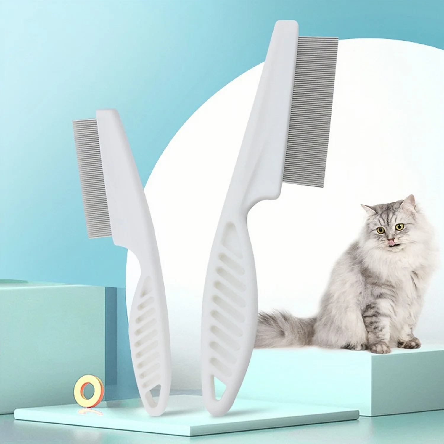 Stainless Steel Pet Flea Comb for Dogs Cats Professional Grooming Brush Shedding Tear Stain Remover
Stainless Steel Pet Flea Comb for Dogs Cats Professional Grooming Brush Shedding Tear Stain Remover