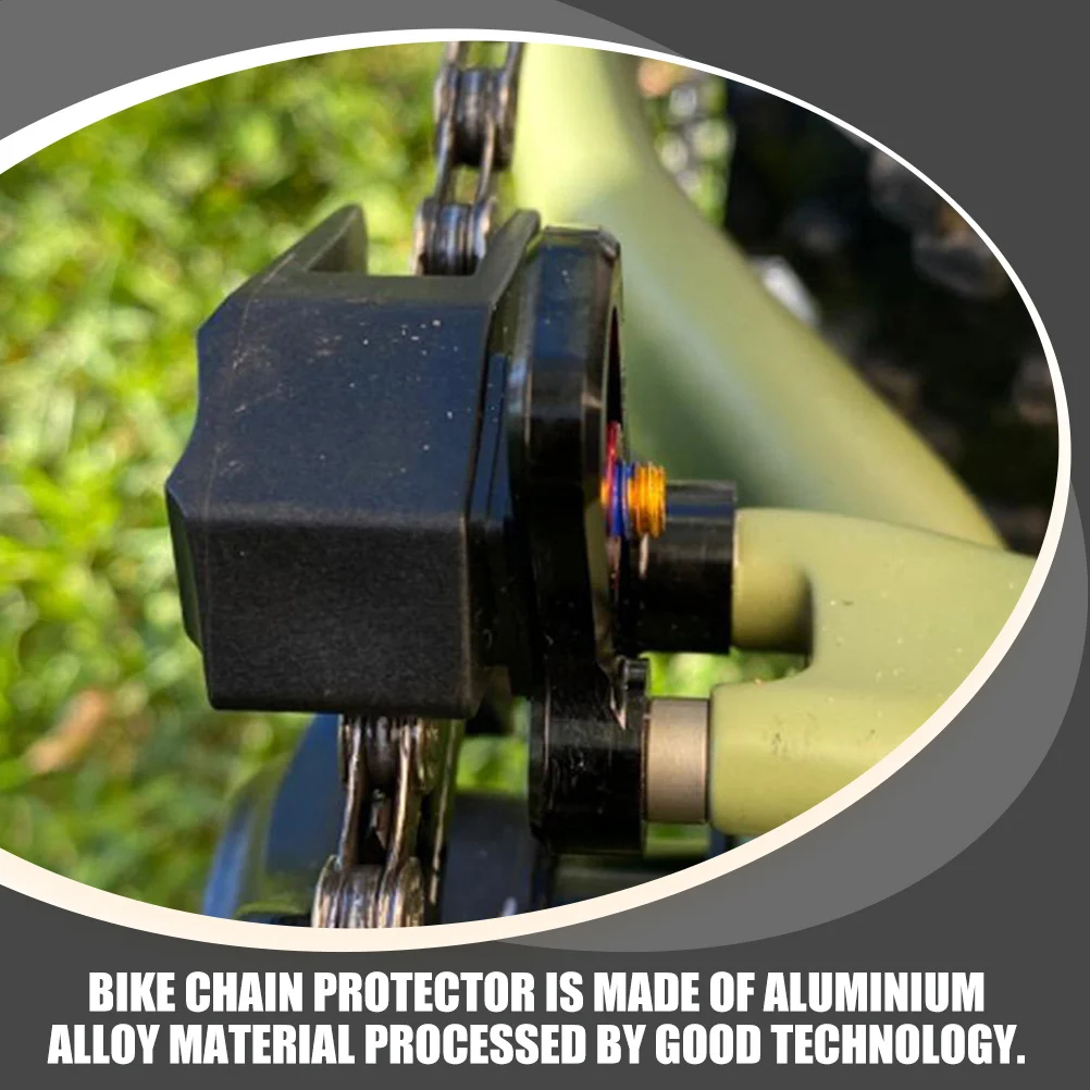 Bike Chain Guard Alloy Durable Protective Chain Guide Seat Post Mounted for Road Fixed Gear Bicycle
Bike Chain Guard Alloy Durable Protective Chain Guide Seat Post Mounted for Road Fixed Gear Bicycle