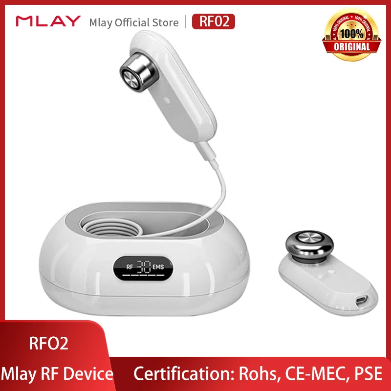Радиочастотный аппарат MLAY RF02 с режимом RF + EMS, устройство против старения с двойным эффектом красоты, машина для подтяжки тела и лица
Радиочастотный аппарат MLAY RF02 с режимом RF + EMS, устройство против старения с двойным эффектом красоты, машина для подтяжки тела и лица