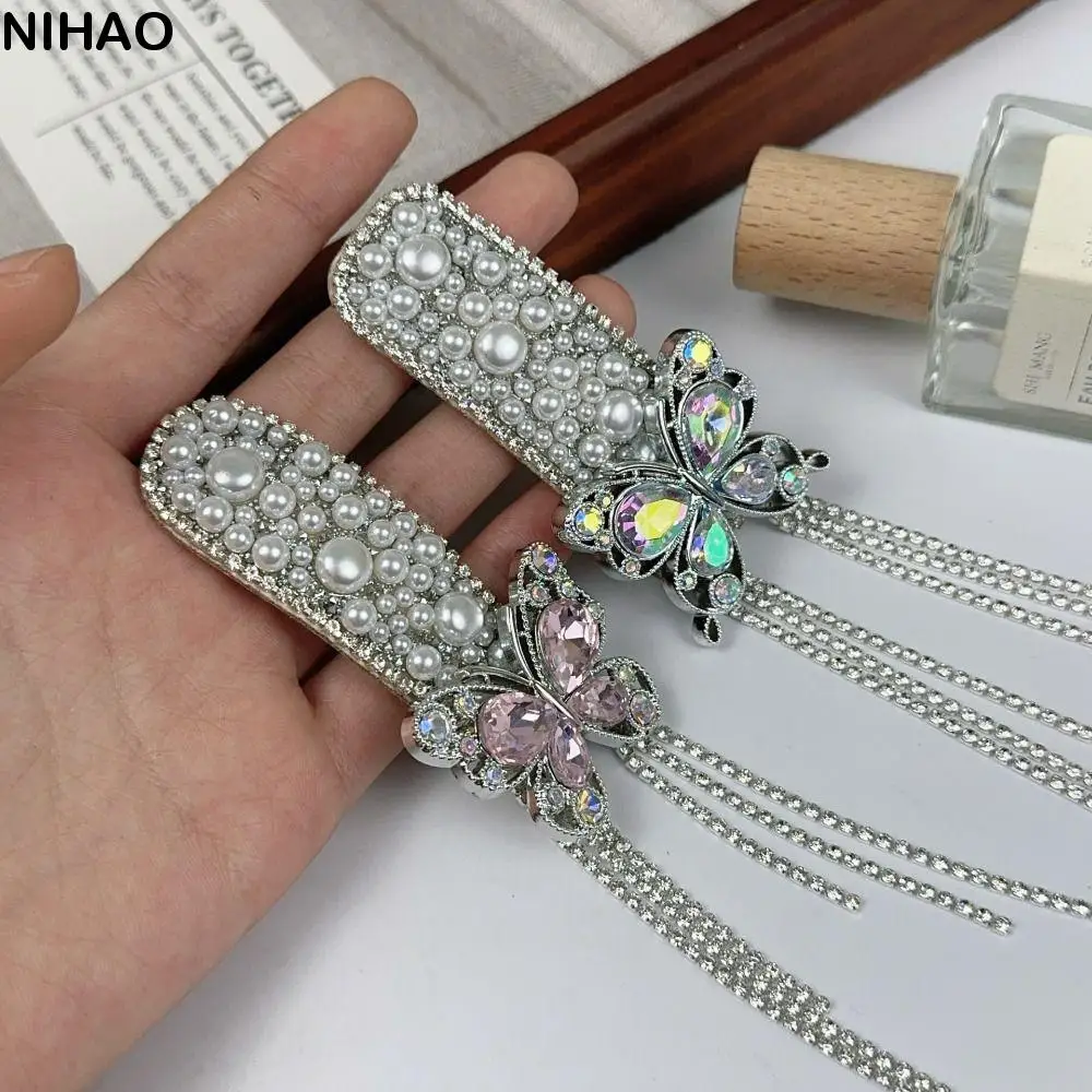 All-match New Chinese Style Tassel Hair Clip Head Wear Hair Wear Butterfly Bang Clip Pearls Hair Clip Rhinestone Side Clip Girls
All-match New Chinese Style Tassel Hair Clip Head Wear Hair Wear Butterfly Bang Clip Pearls Hair Clip Rhinestone Side Clip Girls