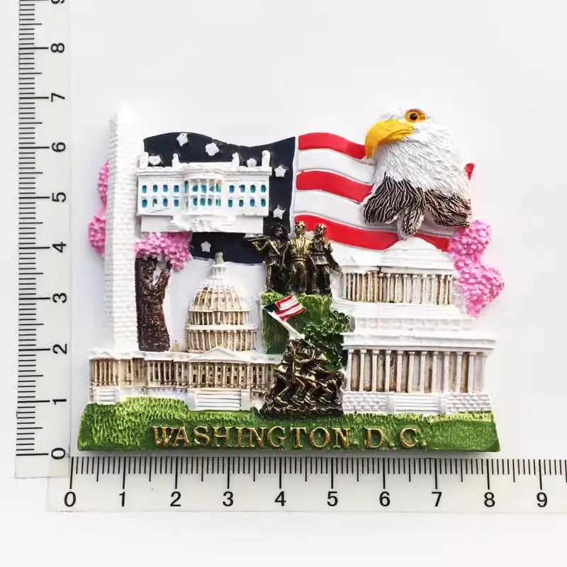 White House Flag Travel Souvenir Creative Crafts Refrigerator sticker gift Home kitchen decoration
White House Flag Travel Souvenir Creative Crafts Refrigerator sticker gift Home kitchen decoration