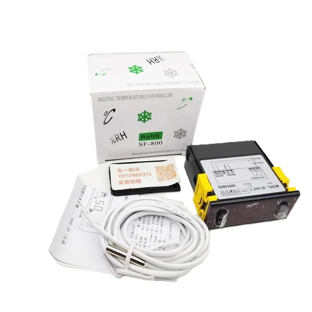 sf-800 Shangfang Electronic Thermostat Temperature Controller Temperature Controller Temperature Controller Refrigerator Freezer
sf-800 Shangfang Electronic Thermostat Temperature Controller Temperature Controller Temperature Controller Refrigerator Freezer