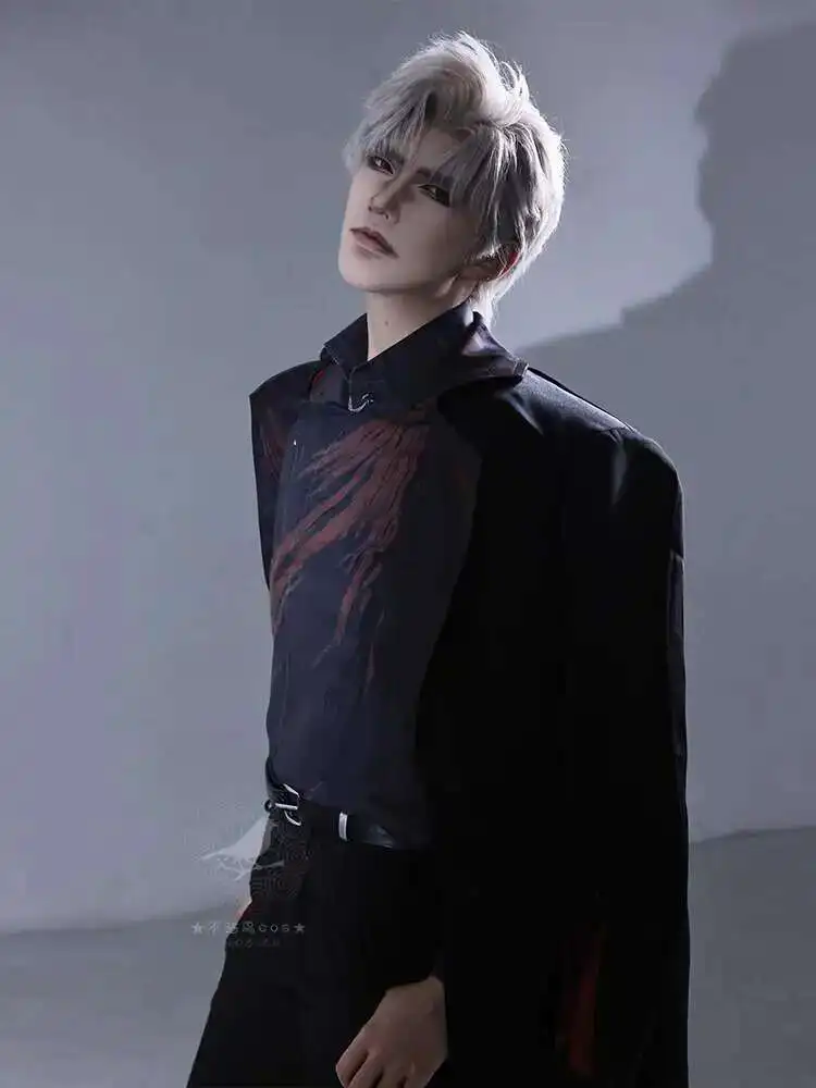 New Love And Deepspace Fiesta Carnival Halloween Cos Cosplay Sylus Qin Che Clothing Red Western-style Clothes Tops Cost Pants
New Love And Deepspace Fiesta Carnival Halloween Cos Cosplay Sylus Qin Che Clothing Red Western-style Clothes Tops Cost Pants