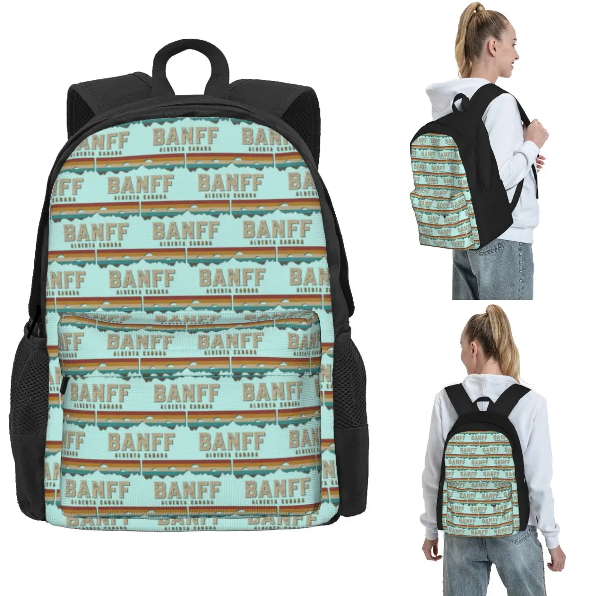 Banff Canada Backpack Hot Sale Daypack Large Capacity Boys Girls BookBag School Bag Shoulder Bags for Men Women
Banff Canada Backpack Hot Sale Daypack Large Capacity Boys Girls BookBag School Bag Shoulder Bags for Men Women