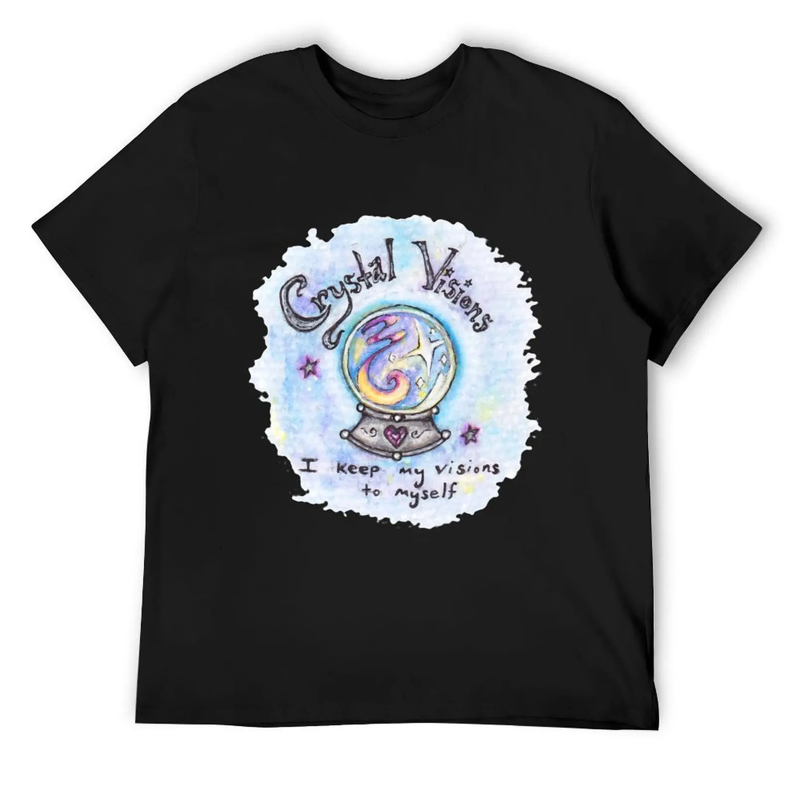 Crystal Visions T-Shirt customs design your own plain T-shirts oversize vintage shirts men
Crystal Visions T-Shirt customs design your own plain T-shirts oversize vintage shirts men