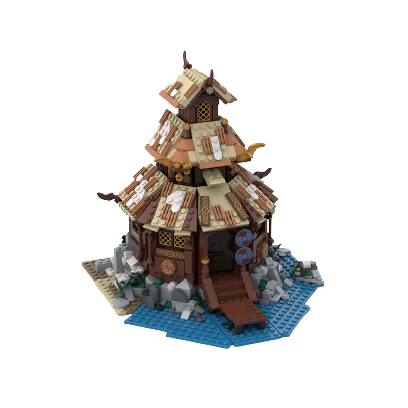 MOC building blocks Viking house model figurine creative assembly toy set - a festive gift suitable for all enthusiasts
MOC building blocks Viking house model figurine creative assembly toy set - a festive gift suitable for all enthusiasts