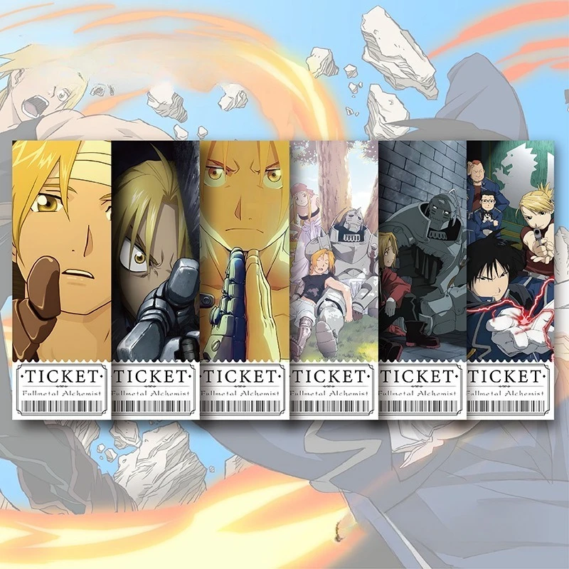 Anime Peripheral Laser Ticket Edward Elric New Anime Character Laser Card Postcard Bookmarks Exquisite Birthday Gift for Friends
Anime Peripheral Laser Ticket Edward Elric New Anime Character Laser Card Postcard Bookmarks Exquisite Birthday Gift for Friends