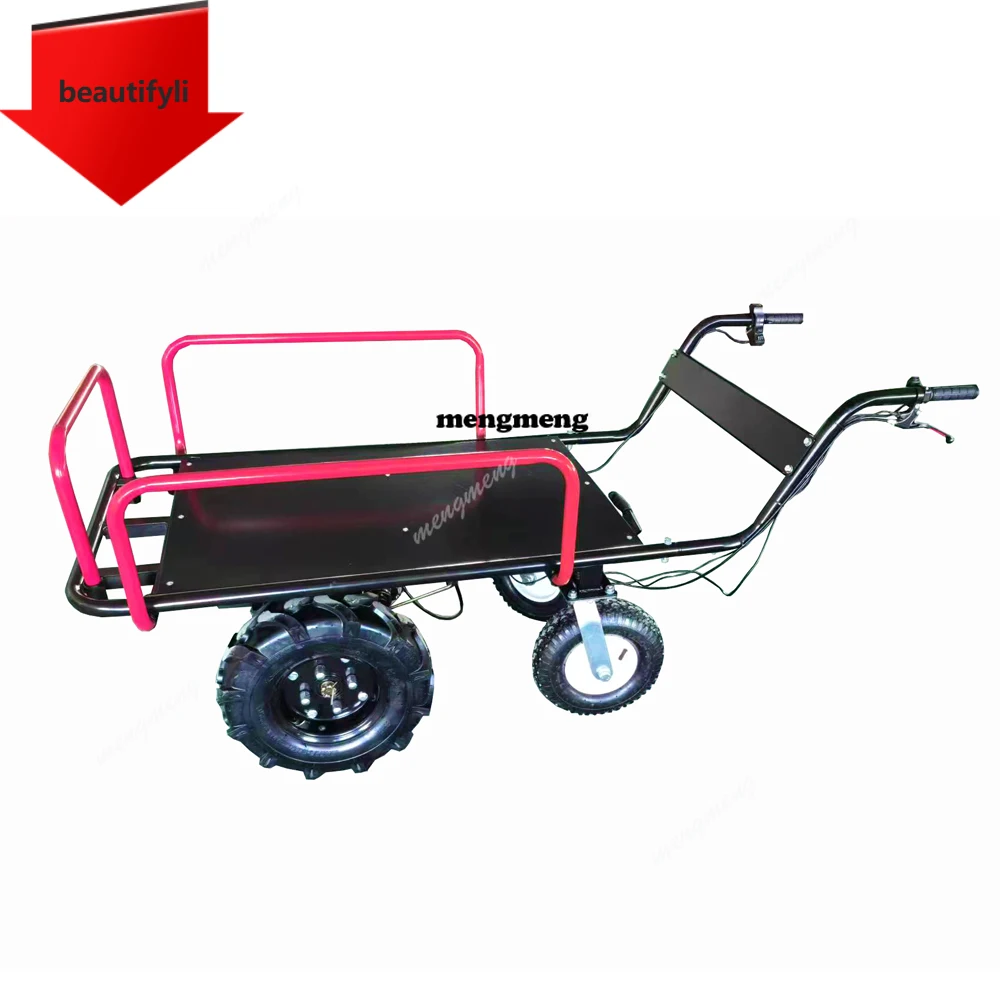 Тележка электрическая A55 для дома и промышленности, 4-колесная платформенная тележка, грузовая тележка, уличная усиленная садовая тележка, самосвал
Тележка электрическая A55 для дома и промышленности, 4-колесная платформенная тележка, грузовая тележка, уличная усиленная садовая тележка, самосвал