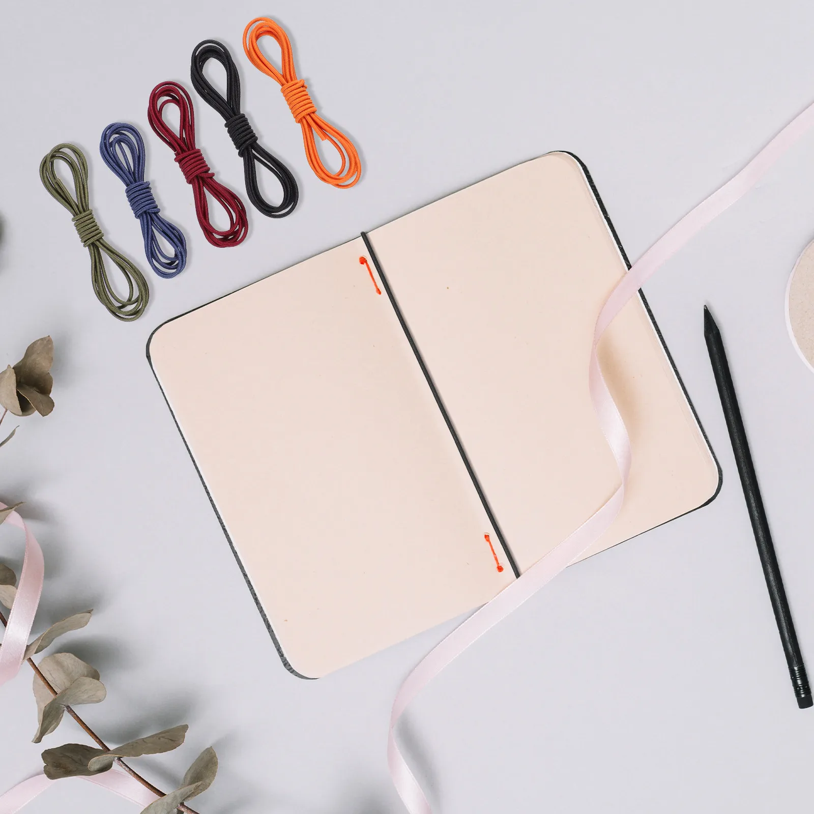 5Pcs Elastic Band Nylon Cord Fixing Strap Sturdy Wraps for Notebook Journal Book Spring Band Accessory
5Pcs Elastic Band Nylon Cord Fixing Strap Sturdy Wraps for Notebook Journal Book Spring Band Accessory