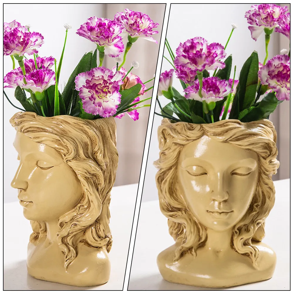 Resin Succulent Planter Pot Small Indoor Decorative Plant Container for Cactus and Succulents Desktop Balcony Home Office Resin
Resin Succulent Planter Pot Small Indoor Decorative Plant Container for Cactus and Succulents Desktop Balcony Home Office Resin