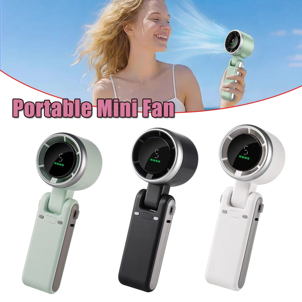 Foldable Neck Hanging Wearable Handheld Fan Turbo High Speed Strong Wind Personal Cooling Fan Outdoor Portable USB Rechargeable
Foldable Neck Hanging Wearable Handheld Fan Turbo High Speed Strong Wind Personal Cooling Fan Outdoor Portable USB Rechargeable