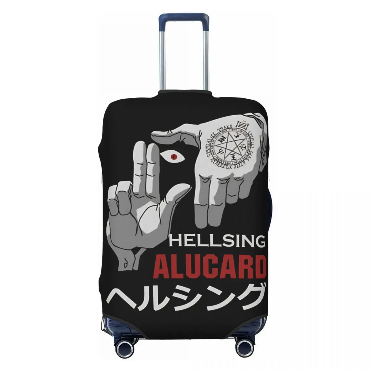 Alucard Hellsing Suitcase Cover Travel Flight Elastic Luggage Case Protector
Alucard Hellsing Suitcase Cover Travel Flight Elastic Luggage Case Protector