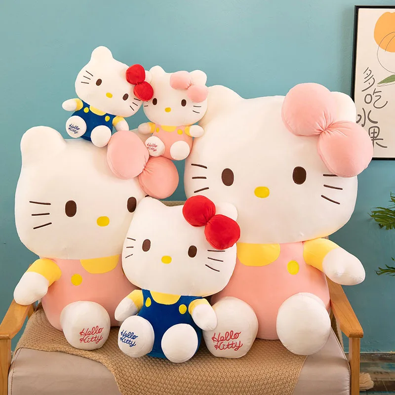 75 см Sanrio плюшевые игрушки Kawaii Hello Kitty плюшевые куклы украшение комнаты милые мягкие игрушки подарок на день рождения для девочек друг
75 см Sanrio плюшевые игрушки Kawaii Hello Kitty плюшевые куклы украшение комнаты милые мягкие игрушки подарок на день рождения для девочек друг