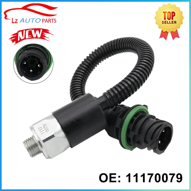 Truck Pressure Switch Sensor VOE11170079 11170079 for Volvo Wheel Loaders L60E L70E L90E L110E L120E L150E L180E L220E SD110B
Truck Pressure Switch Sensor VOE11170079 11170079 for Volvo Wheel Loaders L60E L70E L90E L110E L120E L150E L180E L220E SD110B