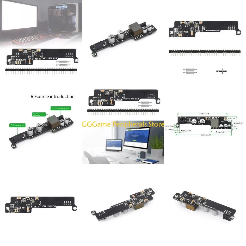 U55B Ethernet Power Expansion Board POE Power over Ethernet Expansion Board for Simplify Networking Module