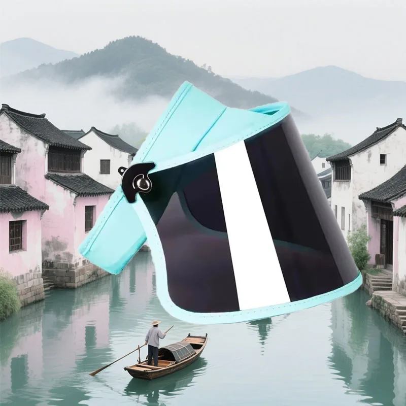Summer Blue Sun Hat Multifunctional Sunshade Can Be Rotated To Adjust The Beach Golf Face Protection Anti-ultraviolet Beach Hat
Summer Blue Sun Hat Multifunctional Sunshade Can Be Rotated To Adjust The Beach Golf Face Protection Anti-ultraviolet Beach Hat