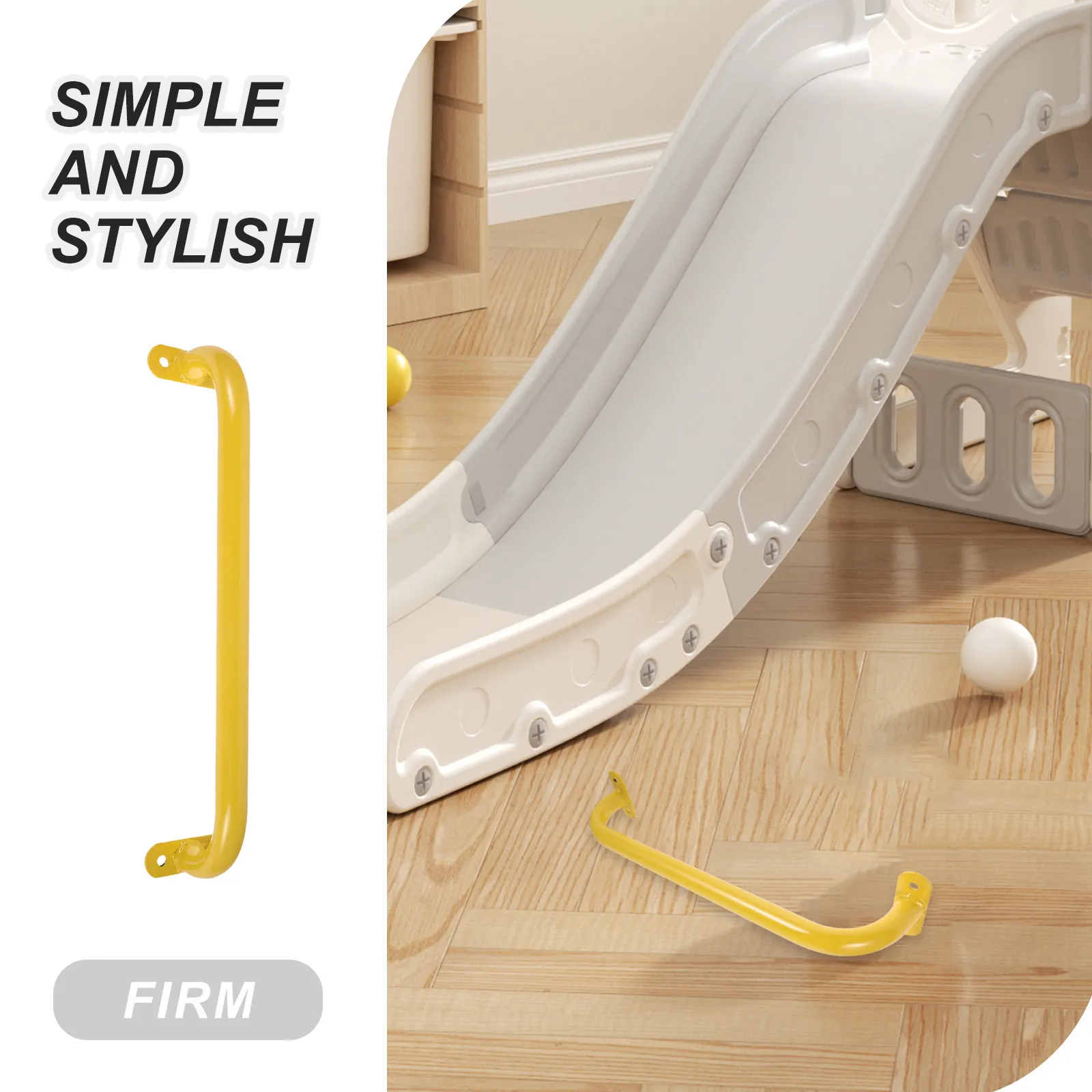 2Pcs Treehouse Climbing Grab Bar Non-Slip Metal Playground Handles Backyard Safety Handrail Outdoor Playset Climbing Assist Bar
2Pcs Treehouse Climbing Grab Bar Non-Slip Metal Playground Handles Backyard Safety Handrail Outdoor Playset Climbing Assist Bar