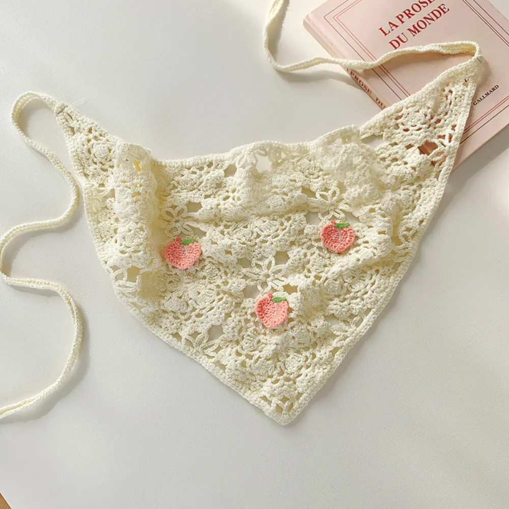 Cute Sweet Floral Knitted Headband Cherry Flower Bohemian Hair Band Pastoral Hollow Out Crochet Bandana Girls
Cute Sweet Floral Knitted Headband Cherry Flower Bohemian Hair Band Pastoral Hollow Out Crochet Bandana Girls