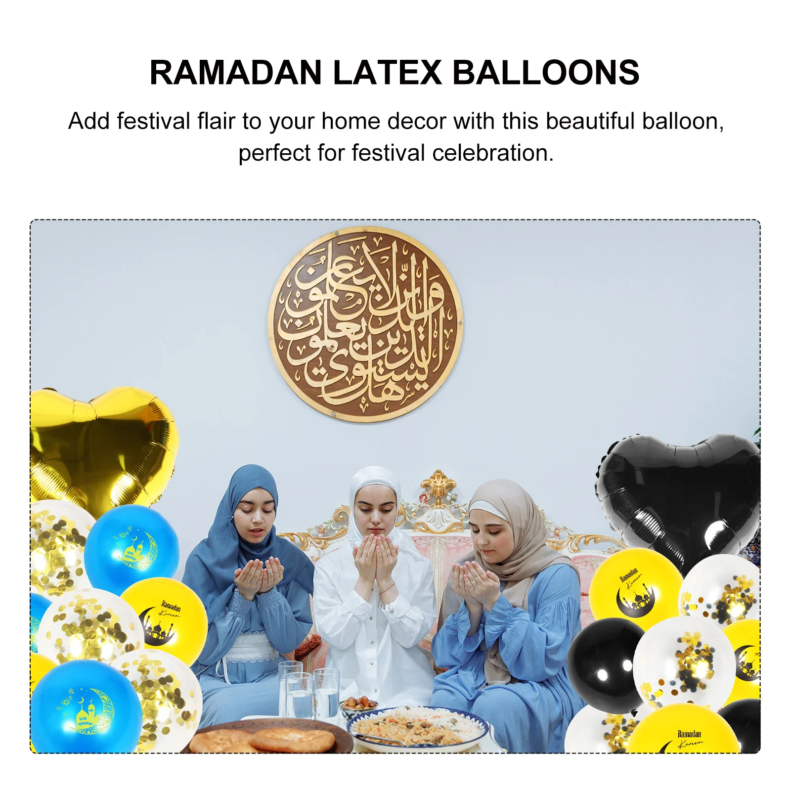 1Set Ramadan Balloons Chic Mubarak Party Decorations Islam Latex Balloon Ramadan Party Supplies Mubarak Balloons 
1Set Ramadan Balloons Chic Mubarak Party Decorations Islam Latex Balloon Ramadan Party Supplies Mubarak Balloons