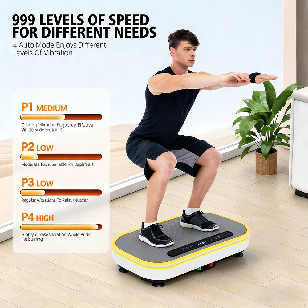 Colorful Mini Vibration Plate ABS Material Whole Body Shaking Finesse Vibration Machine 2026
Colorful Mini Vibration Plate ABS Material Whole Body Shaking Finesse Vibration Machine 2026
