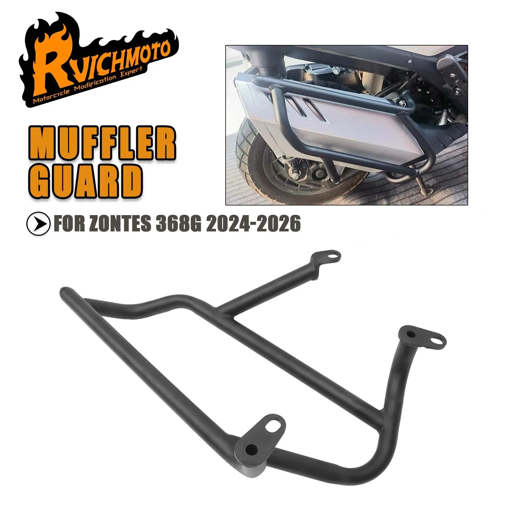 Motorcycle Exhaust Guard Crash Bar Bumper Muffler Protector Stunt Cage Falling Protection For ZONTES 368G 368-G 368g 2024-2026
Motorcycle Exhaust Guard Crash Bar Bumper Muffler Protector Stunt Cage Falling Protection For ZONTES 368G 368-G 368g 2024-2026