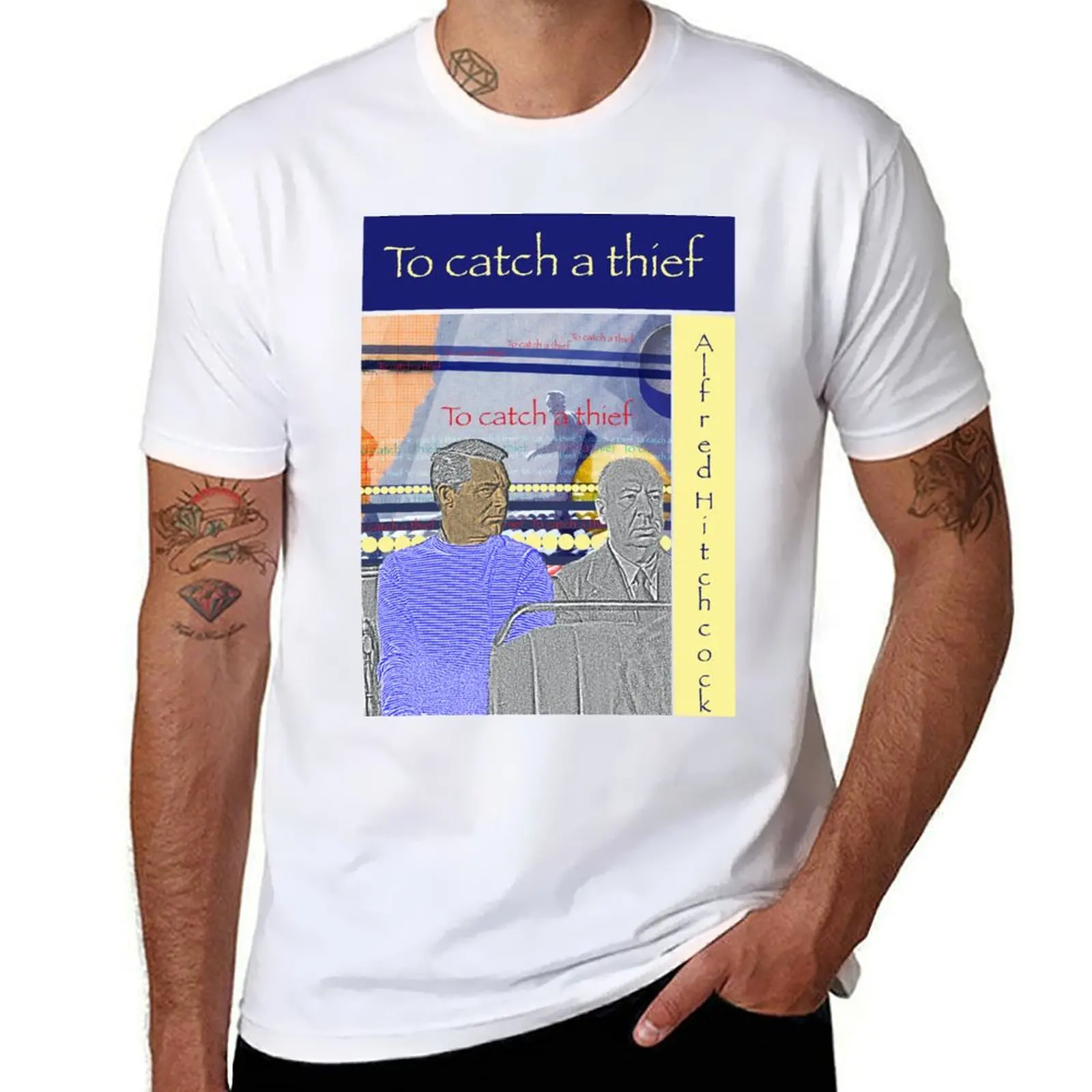 Alfred Hitchcock, To catch a thief collage T-Shirt t shirt man plain essential t shirt T-Shirt
Alfred Hitchcock, To catch a thief collage T-Shirt t shirt man plain essential t shirt T-Shirt