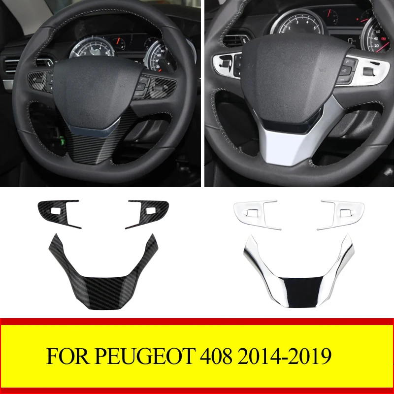 Хромированная накладка на руль из АБС-пластика с пайетками для Peugeot 408 2014-2019, аксессуары для интерьера автомобиля
Хромированная накладка на руль из АБС-пластика с пайетками для Peugeot 408 2014-2019, аксессуары для интерьера автомобиля