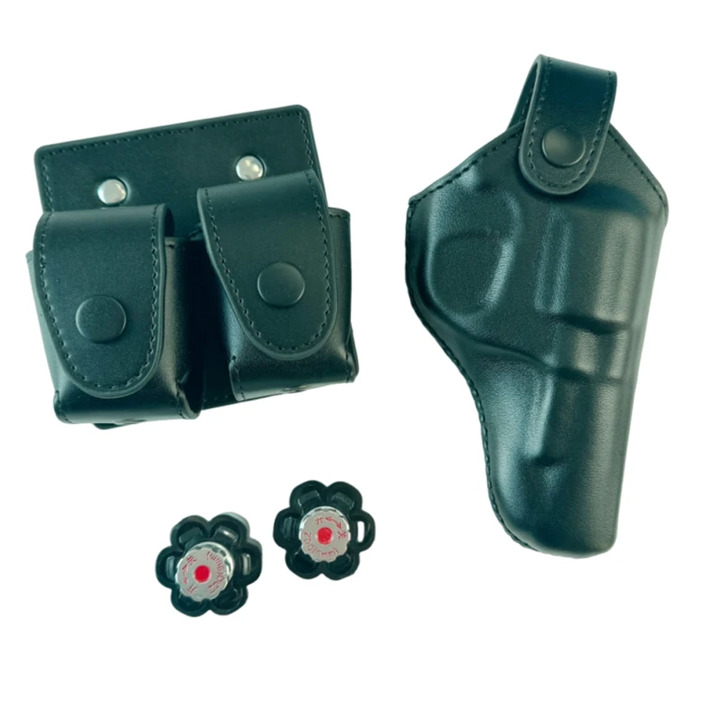 9mm Revolver Tachometer Genuine Leather Holster Tactics Hunting Double-Stack Holster Cowhide Leather Training Quick-Draw Holster
9mm Revolver Tachometer Genuine Leather Holster Tactics Hunting Double-Stack Holster Cowhide Leather Training Quick-Draw Holster